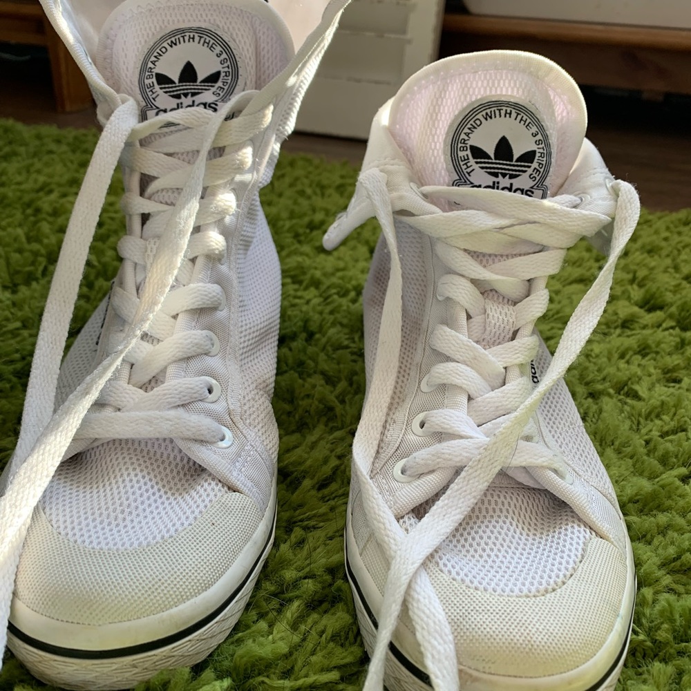 Adidas high top sneakers ladies 9